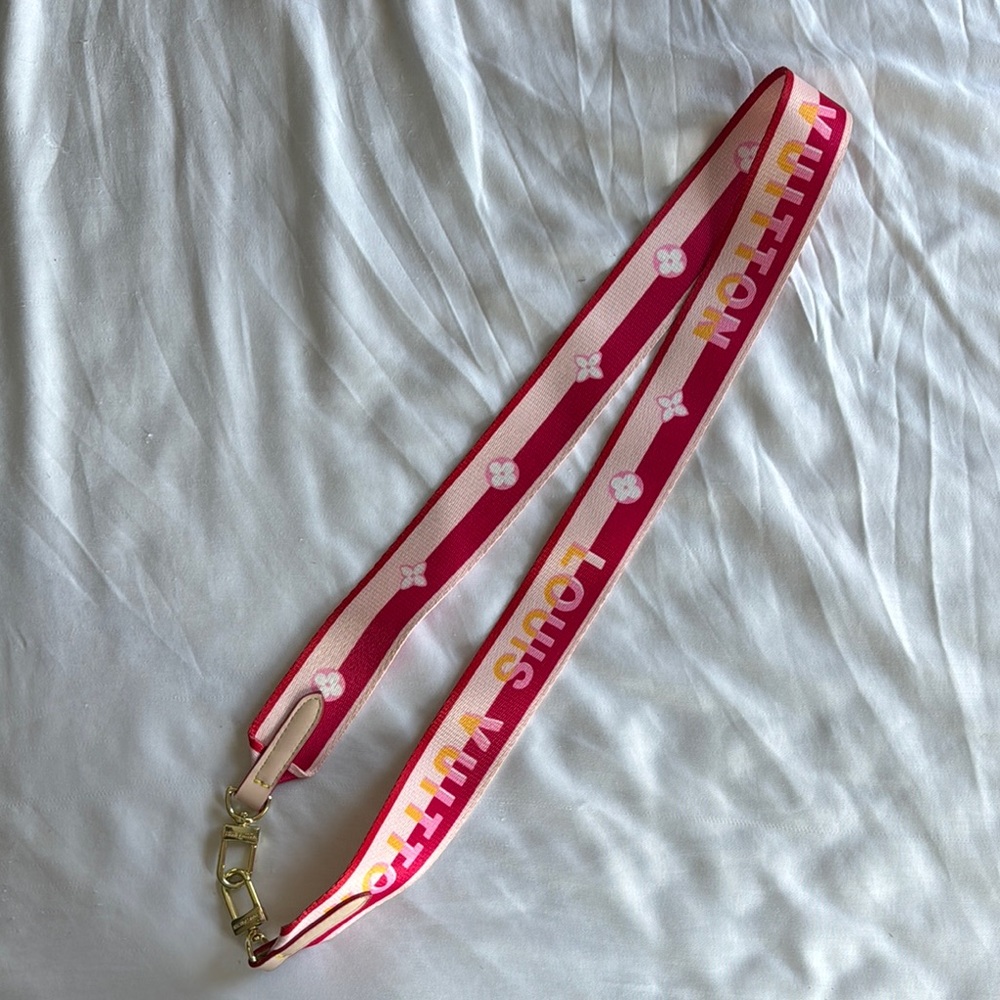 Louis Vuitton Pink and yellow Strap
